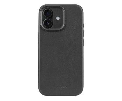Etui / obudowa na smartfona Decoded Leather Backcover, iPhone 17, Black